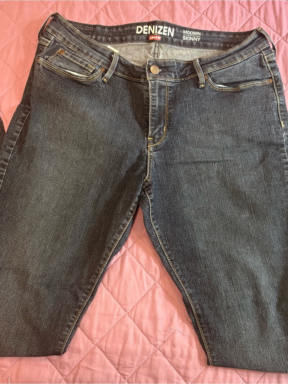 Denizen from Levi's Dark Blue Modern Skinny Jeans